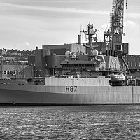Buy canvas prints of HMS Echo  by Chris Day