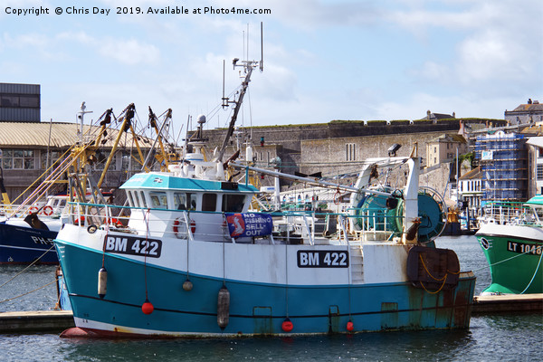 Trawler Provider II Picture Board by Chris Day