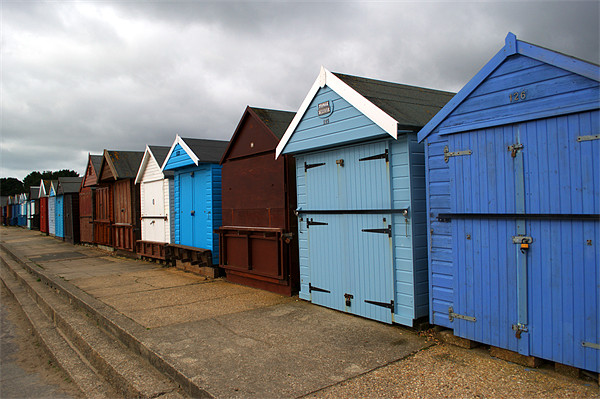 Highcliffe huts 4 Picture Board by Chris Day