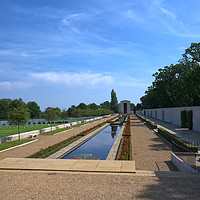 Buy canvas prints of American Cemetery Cambridge by Chris Day