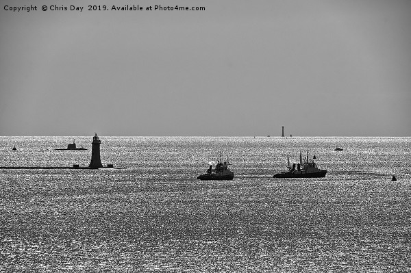 Astute Class attack SSN heads towards Plymouth Sou Picture Board by Chris Day