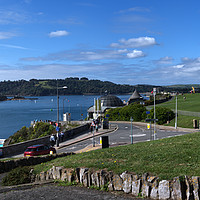 Buy canvas prints of Plymouth Hoe Panorama by Chris Day