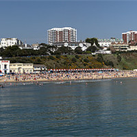 Buy canvas prints of Bournemouth Beaches by Chris Day