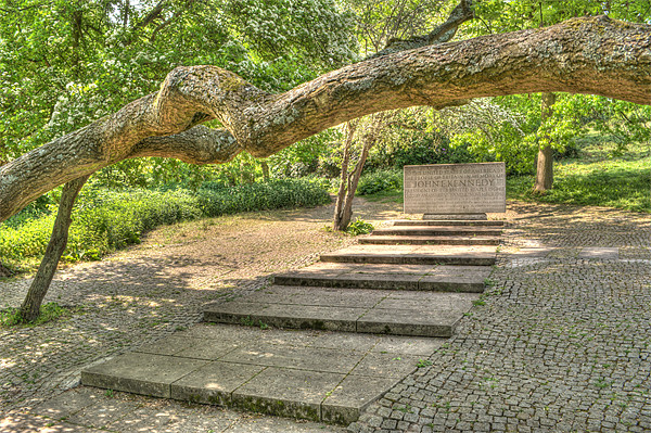 JFK Memorial Runnymede Picture Board by Chris Day