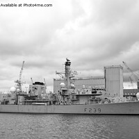 Buy canvas prints of HMS Richmond by Chris Day