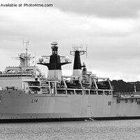 Buy canvas prints of HMS Albion by Chris Day