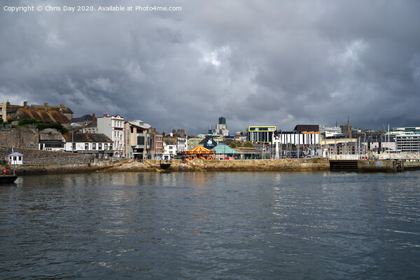 The Barbican Sutton harbour and Plymouth Picture Board by Chris Day