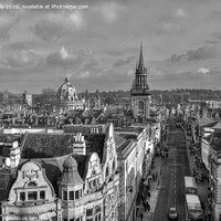 Buy canvas prints of Oxford High Street by Chris Day