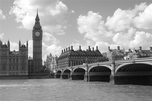 Westminster Bridge Picture Board by Chris Day