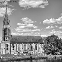 Buy canvas prints of All Saints Marlow by Chris Day
