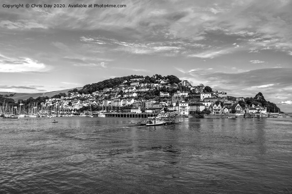 Kingswear Dartmouth Picture Board by Chris Day