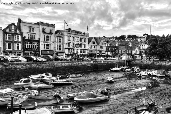 Dartmouth Harbour Picture Board by Chris Day
