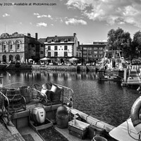 Buy canvas prints of Sutton Harbour West by Chris Day