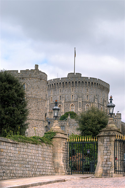Windsor Castle Gate Picture Board by Chris Day