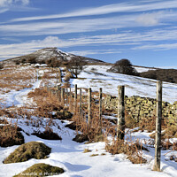 Buy canvas prints of Sugar Loaf Mountain in Winter Embrace. by Philip Veale