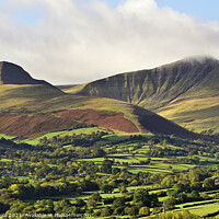 Buy canvas prints of Brecon Beacons Dappled Dawn. by Philip Veale