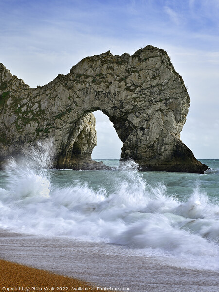 Durdle Door: A Limestone Masterpiece. Picture Board by Philip Veale