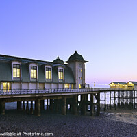 Buy canvas prints of Penarth Pier at the Break of Dawn. by Philip Veale