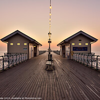 Buy canvas prints of Penarth Pier at Sunrise. by Philip Veale