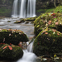 Buy canvas prints of Sgwd Yr Eira in Late Autumn. by Philip Veale