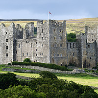 Buy canvas prints of Bolton Castle at Dawn, Wensleydale, Yorkshire. by Philip Veale