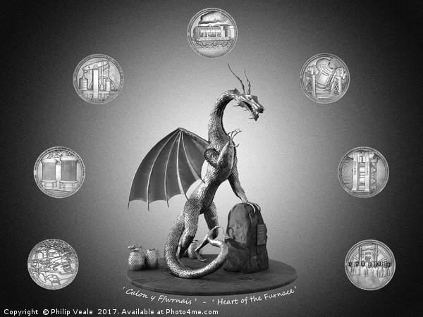 Dragon's Breath: Ebbw Vale's Icon Picture Board by Philip Veale