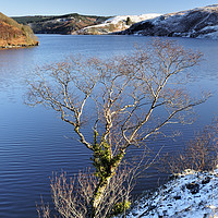 Buy canvas prints of Llyn Brianne in Winter. by Philip Veale