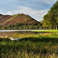 Buy canvas prints of Abandoned Row Boat, Derwent Water. by Philip Veale