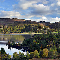 Buy canvas prints of Derwent Water Early Autumn. by Philip Veale