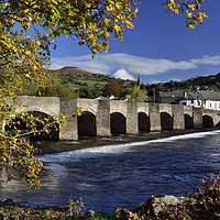 Buy canvas prints of Crickhowell Bridge and Table Mountain. by Philip Veale