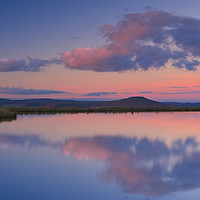 Buy canvas prints of Keepers Pond Tranquil Sunset. by Philip Veale