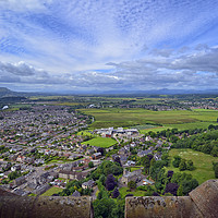 Buy canvas prints of Breath-taking Panorama from Wallace Monument by Philip Veale