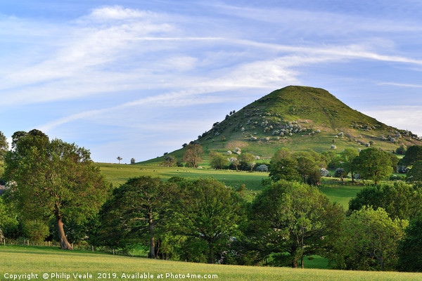 Skirrid Mountain's Springtime Serenade Picture Board by Philip Veale
