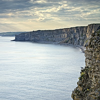 Buy canvas prints of Nash Point and The Lone Lookout. by Philip Veale