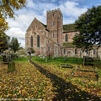 Buy canvas prints of Dore Abbey Autumnal Hues. by Philip Veale