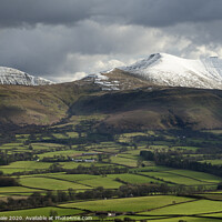 Buy canvas prints of Brecon Beacons as another storm approaches. by Philip Veale