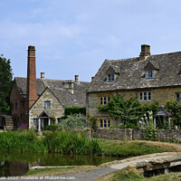 Buy canvas prints of The Old Mill, Lower Slaughter in Summer. by Philip Veale