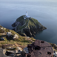 Buy canvas prints of South Stack Lighthouse, Beacon of Anglesey. by Philip Veale