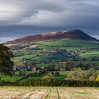Buy canvas prints of Skirrid Mountain after Autumn Snow Storm. by Philip Veale