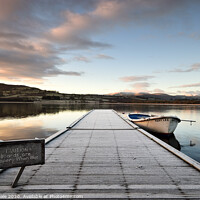Buy canvas prints of Gentle Dawn Over Llangorse Lake by Philip Veale