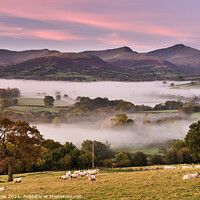 Buy canvas prints of Brecon Beacons Dragons Breath. by Philip Veale