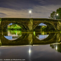 Buy canvas prints of Penwortham Old Bridge, Preston, Lancashire by Shafiq Khan