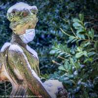 Buy canvas prints of The Statue of Flora at Corporation Park, Blackburn by Shafiq Khan