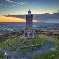Buy canvas prints of Morning Sunrise from Darwen Tower by Shafiq Khan