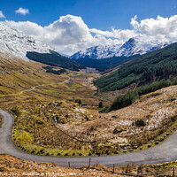Buy canvas prints of Rest and Be Thankful from Glen Croe, Scotland by Shafiq Khan