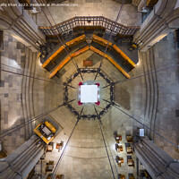 Buy canvas prints of Blackburn Cathedral - View from top of the Lantern Tower by Shafiq Khan