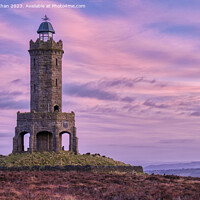 Buy canvas prints of Morning Sunrise from Darwen Tower (Jubilee Tower) Lancashire by Shafiq Khan
