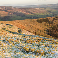 Buy canvas prints of Peak District from Mam Tor by Chantal Cooper
