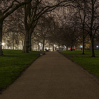 Buy canvas prints of St. James' Park at night by Nick Sayce