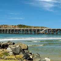 Buy canvas prints of Coffs Harbour waterfront beach and jetty. by Geoff Childs